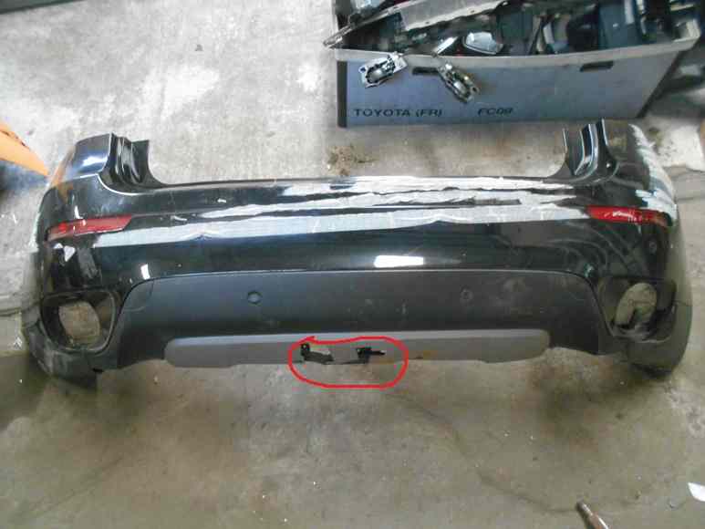 Pare Choc Ar 
BMW X6 E71/E72) Xdrive40
An 06.2008 - 04.2012

Avec découpe pour attelage
Frais de Port sur devis