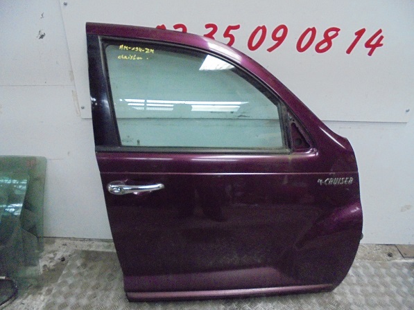 Porte AV Droit
CHRYSLER PT-Cruiser
An 09.2000 - 12.2005

Vendue nue
Frais de Port sur devis