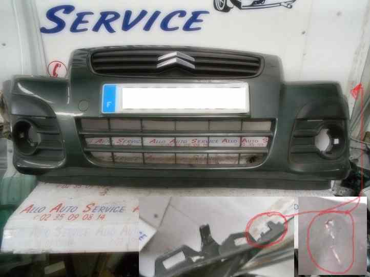 Pare Choc Av 
CITROEN C2 phase 2
An 05.2008 - 12.2009

Défauts voir photos, à reconditionner !
Frais de Port sur devis