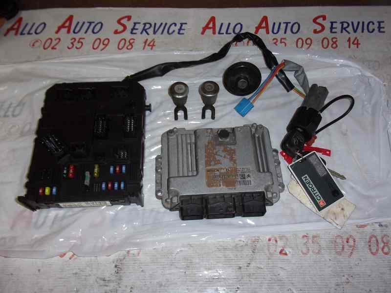 Kit de démarrage
CITROEN Xsara 1.6 HDI 16v
05-2005

Comprenant :

neiman Transpondeur avec 2 clés
2 barillets porte
1 barillet reservoir

Calculateur bosch
0281011802
9656841080

BSI SIEMENS 
E01-00 HG
9653667580

