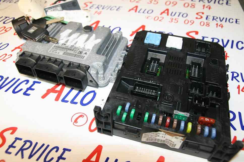 Kit de démarrage CITROËN C4 1 Phase 1 1.6 HDI 90CV
04.2005

Inclus : Calculateur + BSI + Anneau + 2 Clés

Référence Calculateur :
0281011863
RBCMMDEDC16C34CEM
EDC16C34
9655943580
96533958980

Référence BSI :
21677791-4
21676031-5B
28113346-8A