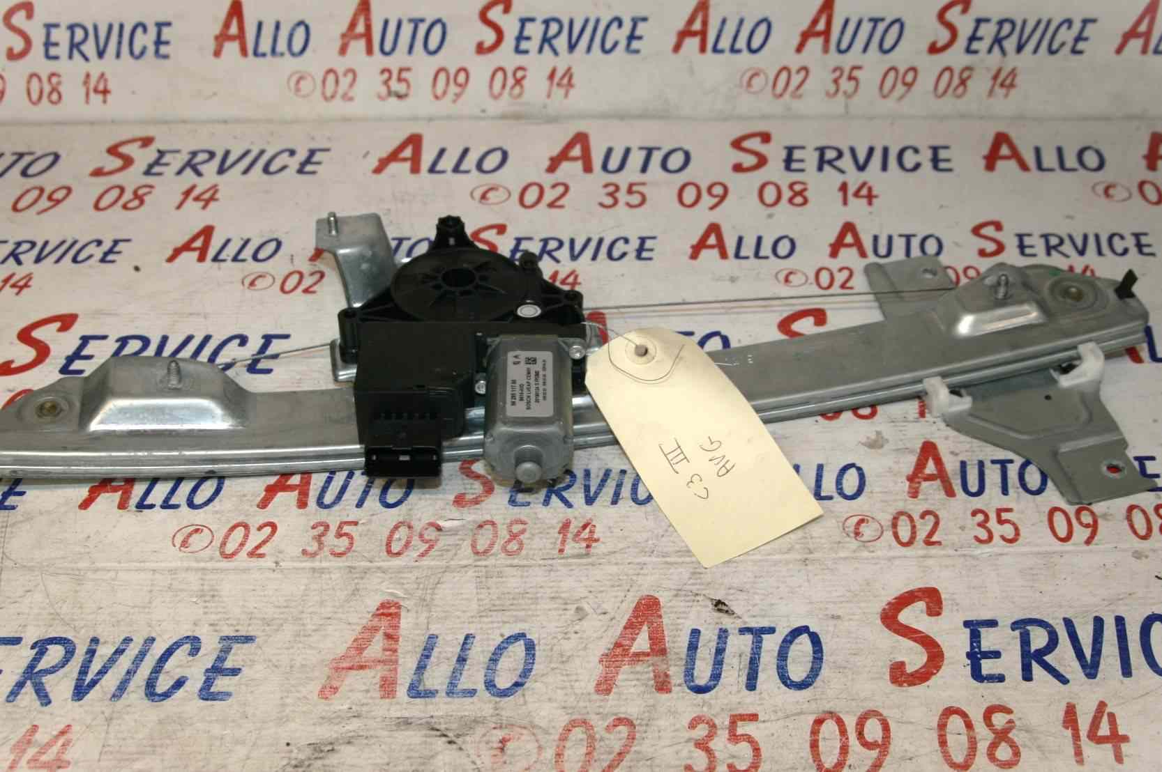 Leve Vitre Av Gauche
CITROEN C3 III Phase 1
07/2019

R2f : 98 295 117 80

