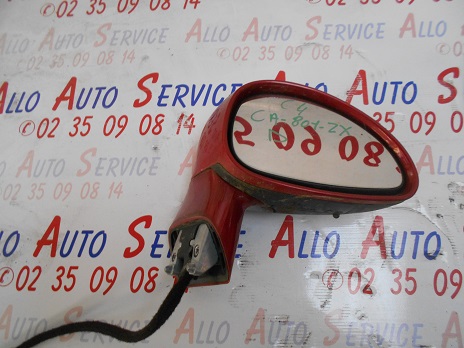 Retro Electrique Droit
CITROEN C4 1 Phase 
An : 11.2004 / 07.2008

Coque rouge

