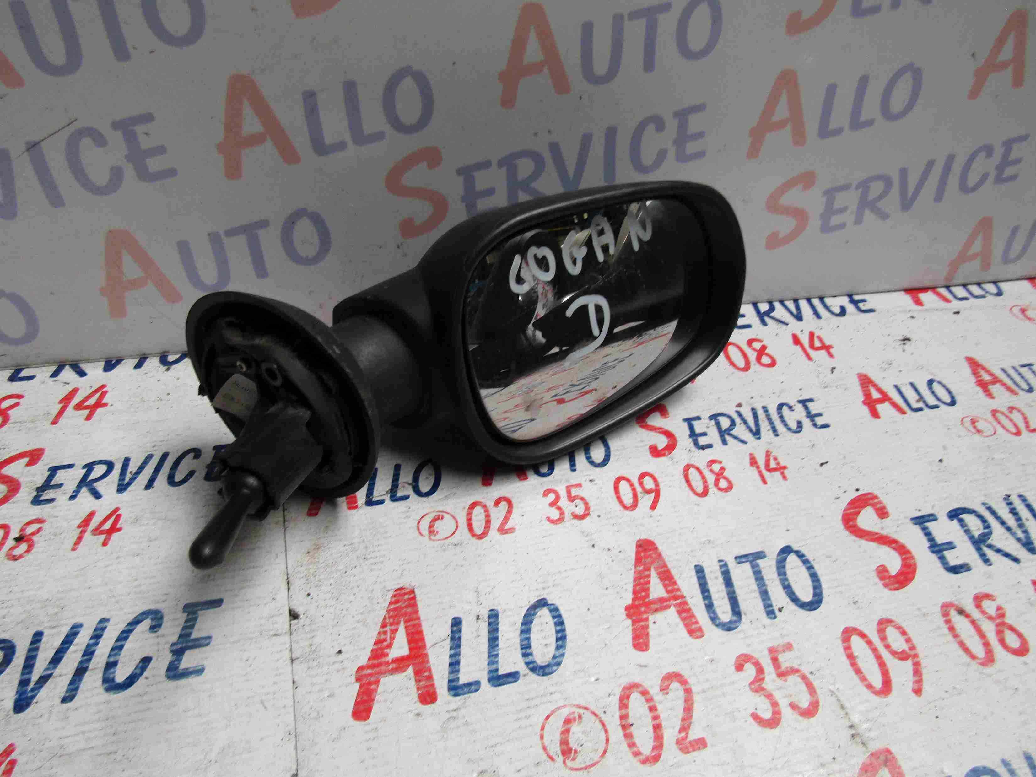 Retro Manuel Droit
DACIA Logan 1 Phase 1

Couleur: Noir
06.2006
Frais de port sur devis 

