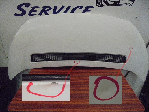 Capot 
FIAT Scudo 2 
Depuis 04.2007

2 enfoncements

Frais de Port sur devis