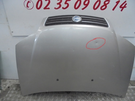 Capot 
FIAT Punto2 phase 1
An 10.1999 - 05.2003

Un enfoncement

Frais de Port sur devis