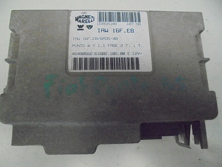 Calculateur 
FIAT Punto 1.1
An 1997 1998 ...

Magneti Marelli 
IAW 16F.EB 
61602.102.00 E