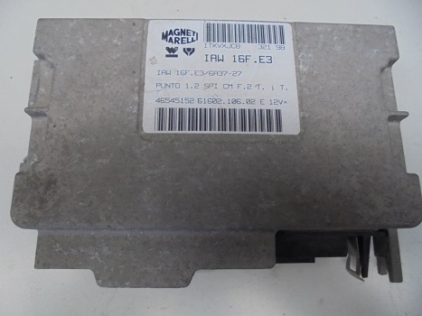 Calculateur 
FIAT Punto 1.2
An 1996 - 1998

Magneti Marelli 
IAW 16F.E3 
61602.106.02 E

