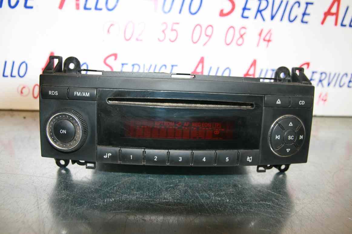 Autoradio 
MERCEDES Classe B 245 Phase 1

Modéle : BE6086
10.2006