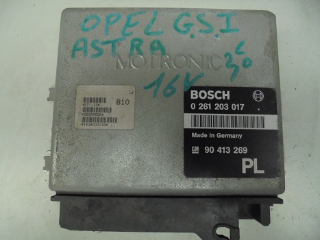 Calculateur 
OPEL Astra 2.0  
An 1993..

Bosch 0261 203 017
90 413 269