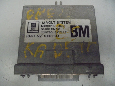 Calculateur 
OPEL Kadett E 1.3
An 1984 - 1991 

Delco Electronics 
16061100 BM

