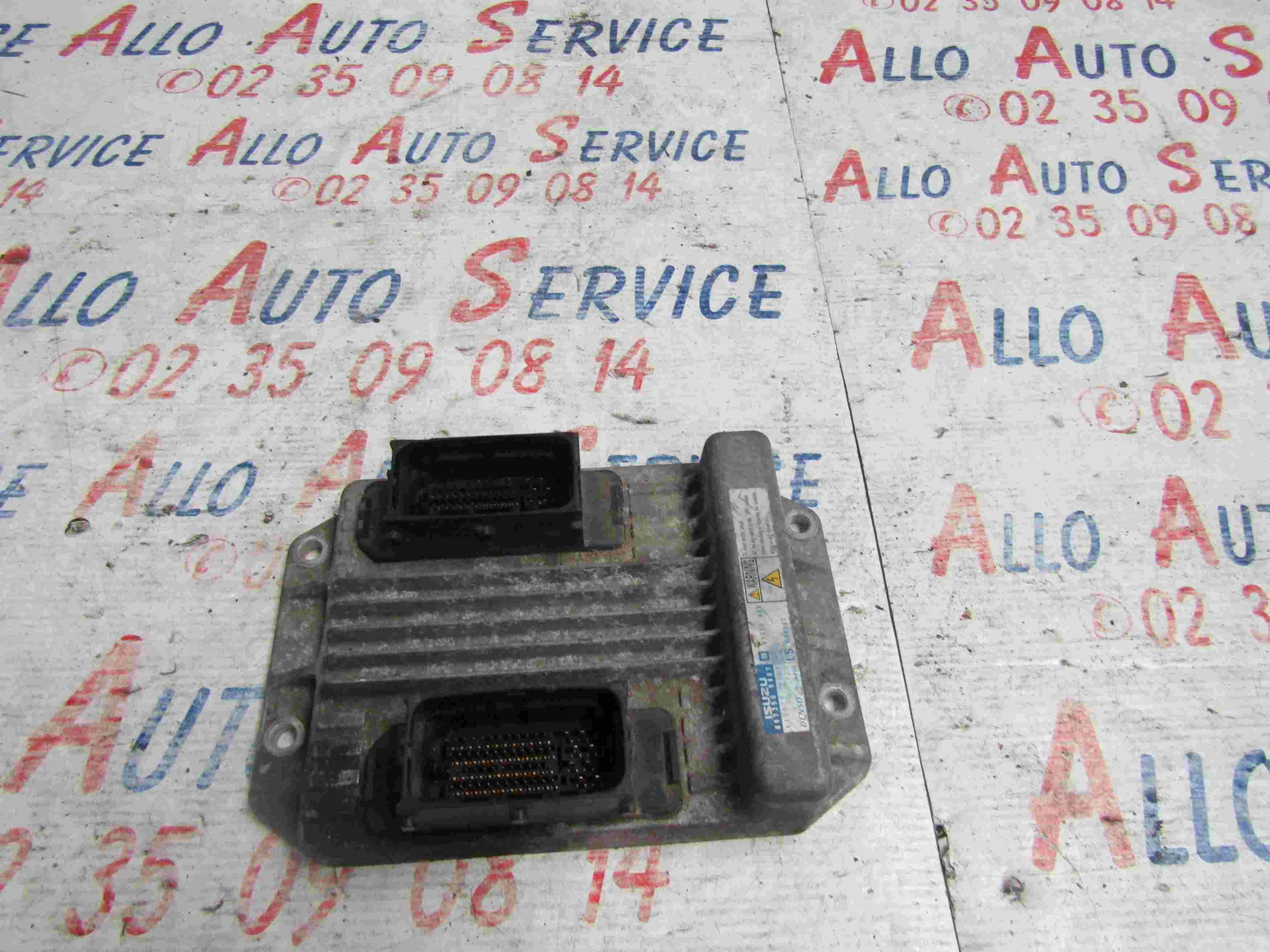 Calculateur Moteur  
OPEL Meriva A

Réf: 97350948
Denso: 112500-0165
Izusu: 8973509487
GM: 97350948

Les CALCULATEURS sont démontées en état de fonctionnement - Ni repris, ni échangés.

