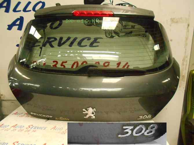 Hayon 
PEUGEOT 308 (1)
An 03.2008 - 03.2011

Légères déformations bas droit
Frais de Port sur devis