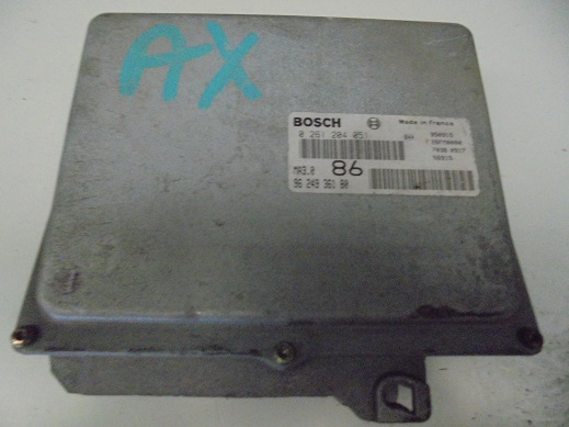 Calculateur 
PEUGEOT 106 1.0
CITROEN AX 1.0

Bosch 0261 204 051 
96 249 361 80 
