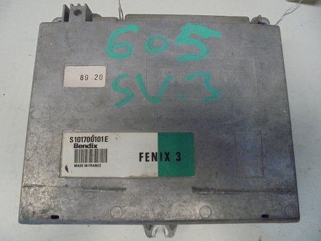 Calculateur 
PEUGEOT 605 3.0 V6

Bendix S101700101E 
