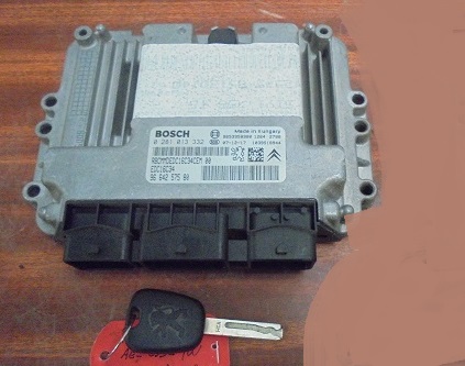 Kit de demarrage 
PEUGEOT 307 1.6 HDI 110 CV
An 06.2005 - 06.2008 

Comprenant 

Tête de Clé

Calculateur Bosch
0281 013 332
9664257580

BSI Johnson Controls
BSI 2004 H01-01
9664968980