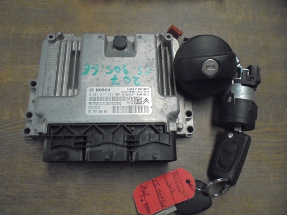 Kit de demarrage 
PEUGEOT 207 1.4 HDI 70CV
An 04.2006 - 06.2013

Comprenant 

Neiman, transpondeur, clé

Calculateur Bosch
0281 017 336 / 9677030080

BSI Valeo X01-00
9666951980