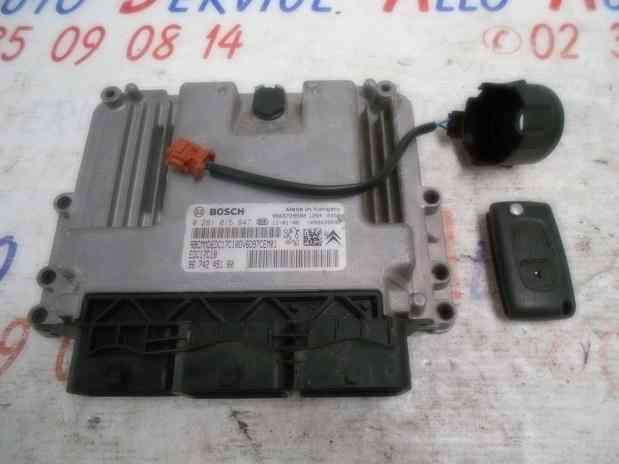 Kit de demarrage 
PEUGEOT 207 1.6 HDI 92CV FAP
An 07.2010 - 06.2013 

Tête de clé + Antenne

Calculateur Bosch 
0281 015 847 

BSI Valeo X01-00
9666951980