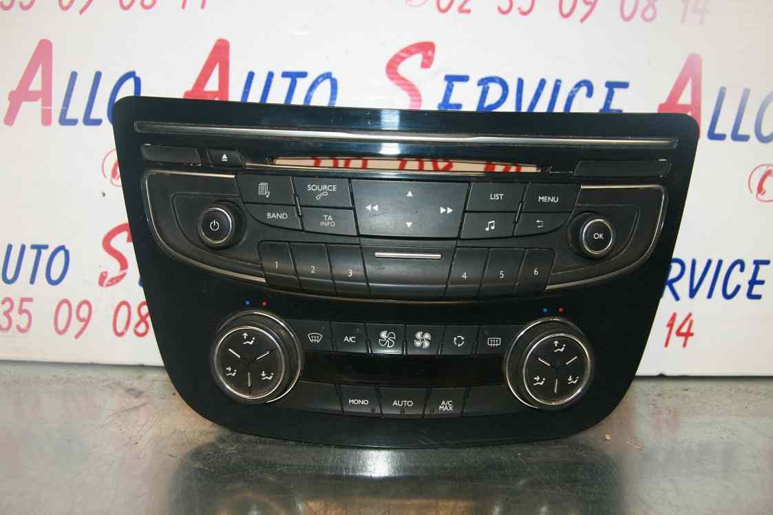 Facade Autoradio
PEUGEOT 508 1 PHASE 1

Modéle : W24RFTA
05.2013

