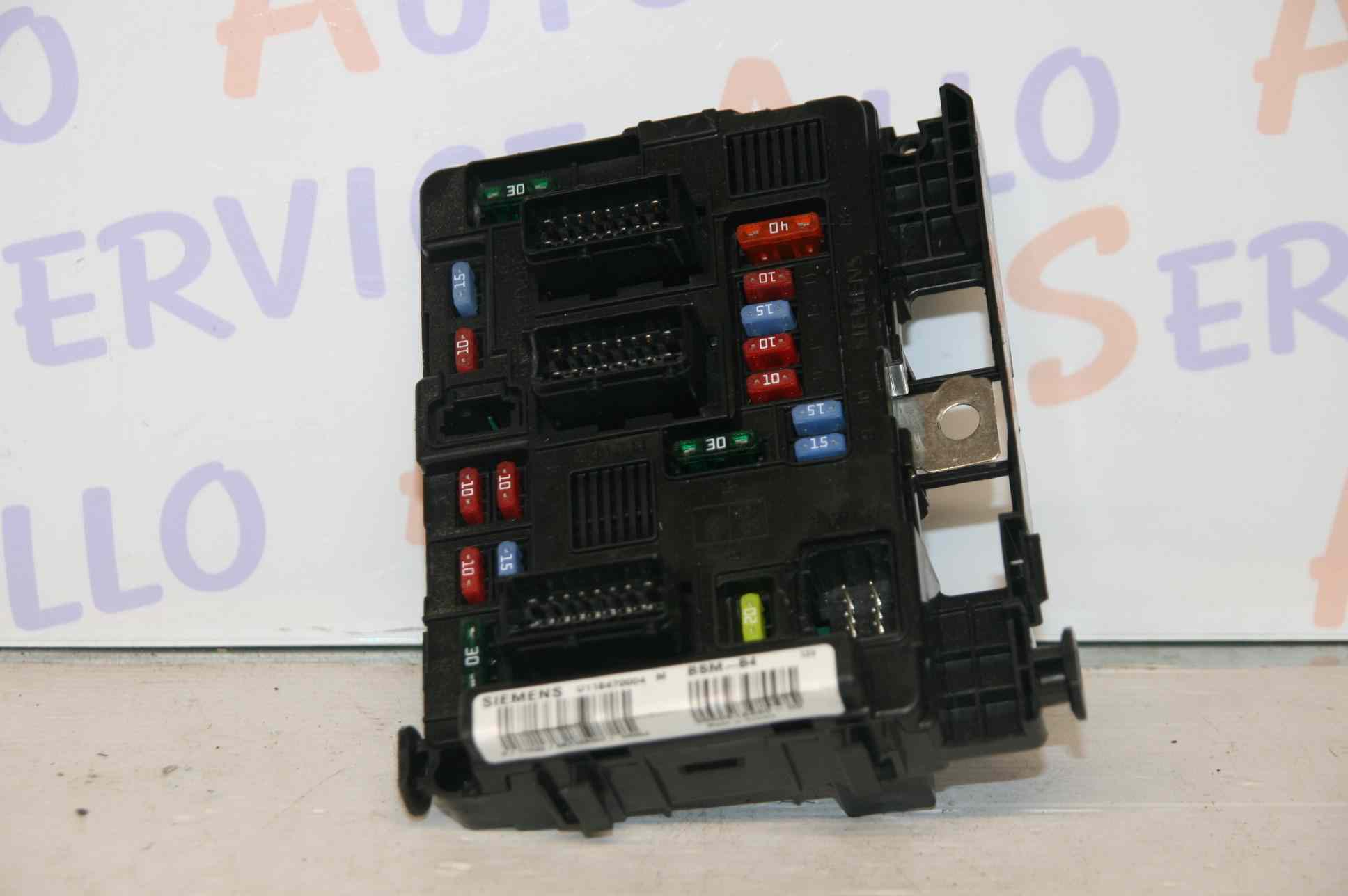 PEUGEOT 1007 1.4 HDI 3P 
2005-04->2010-12

BSM S4 SIEMENS
U118470004 M
9650618380-00

