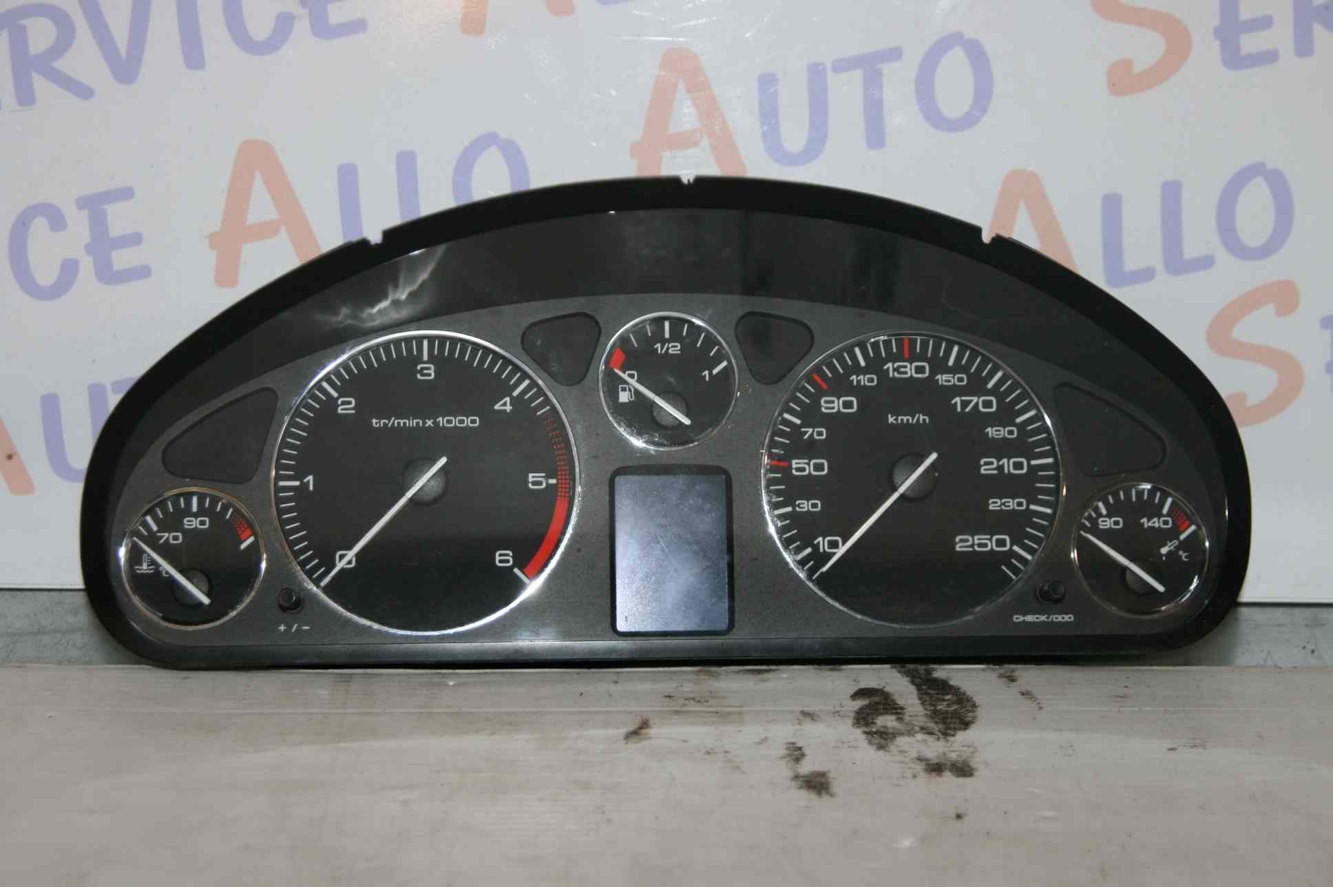 Compteur 
PEUGEOT 407 PHASE 1 4P 
2004-04->2008-07
référence A2C53106699 / 9658138280

