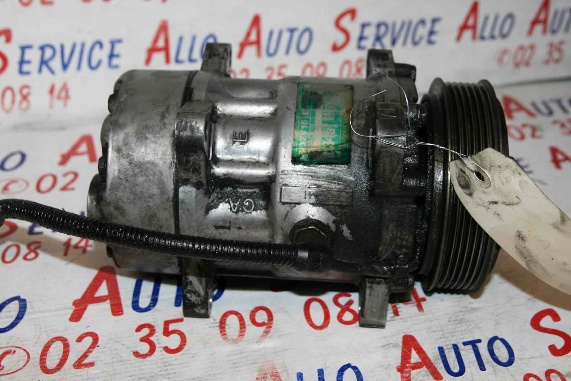 Compresseur de Clim 
PEUGEOT 206 Phase 1 Diesel, 1.9D, 70cv

05/2001

Réf : SD7V16, R134a


