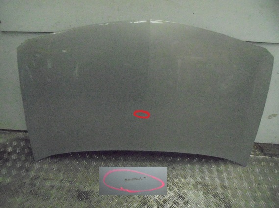 Capot 
RENAULT Megane 2 phase 1
An 2003 - 12.2005

Eclat de peinture
Frais de Port sur devis