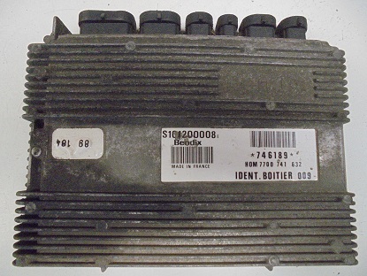 Calculateur 
RENAULT R21 GTX Automatique
Vers 1992

Bendix
S101200008 E
746189
Hom 7700741632