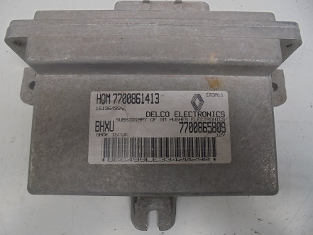 Calculateur 
RENAULT R19 ENERGY

DELCO ELECTRONICS 
7700865809  
Hom 7700861413 

