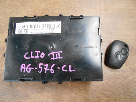 Kit de demarrage 
RENAULT Clio (3) 1.5 DCI 70CV
An 04.2009 - 04.2010

Comprenant 

Tête de clé 

Calculateur Delphi
8200911560 / 8200909666

UCH Johnson Controls BCM L2CR
8200652285 - B


