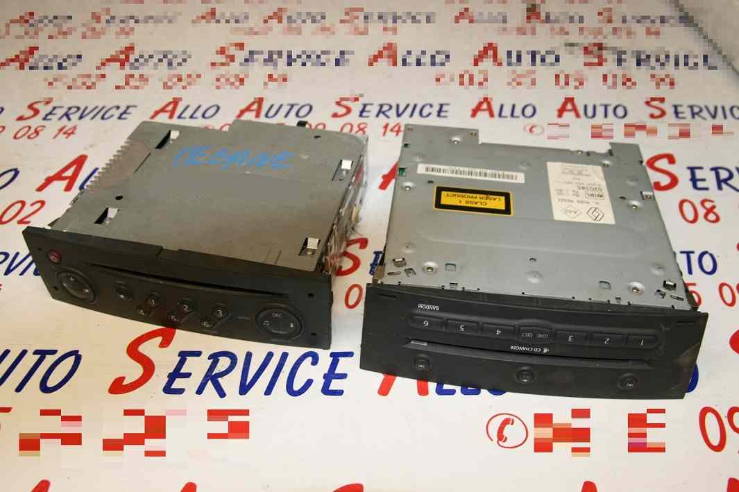 Autoradio(s) RENAULT Megane 2 Phase 1
07.2005

Référence :
Lecteur de Gauche > 8200483757
Lecteur de Droite > 8200485082