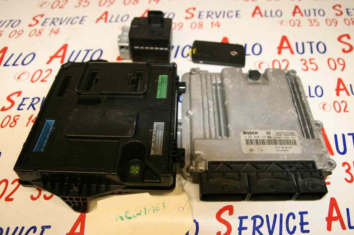 Kit de demarrage RENAULT Megane 3 Phase 2 Coupé 1.6 dCi 130CV
09.2013

Inclus : Verrou de colonne, Calculateur, BCM & Carte

Référence Verrou de Colonne : 
8200604932
E0160400

Référence Calculateur :
0281030135
237101074R

Référence BCM :
S180180060
284B18853R