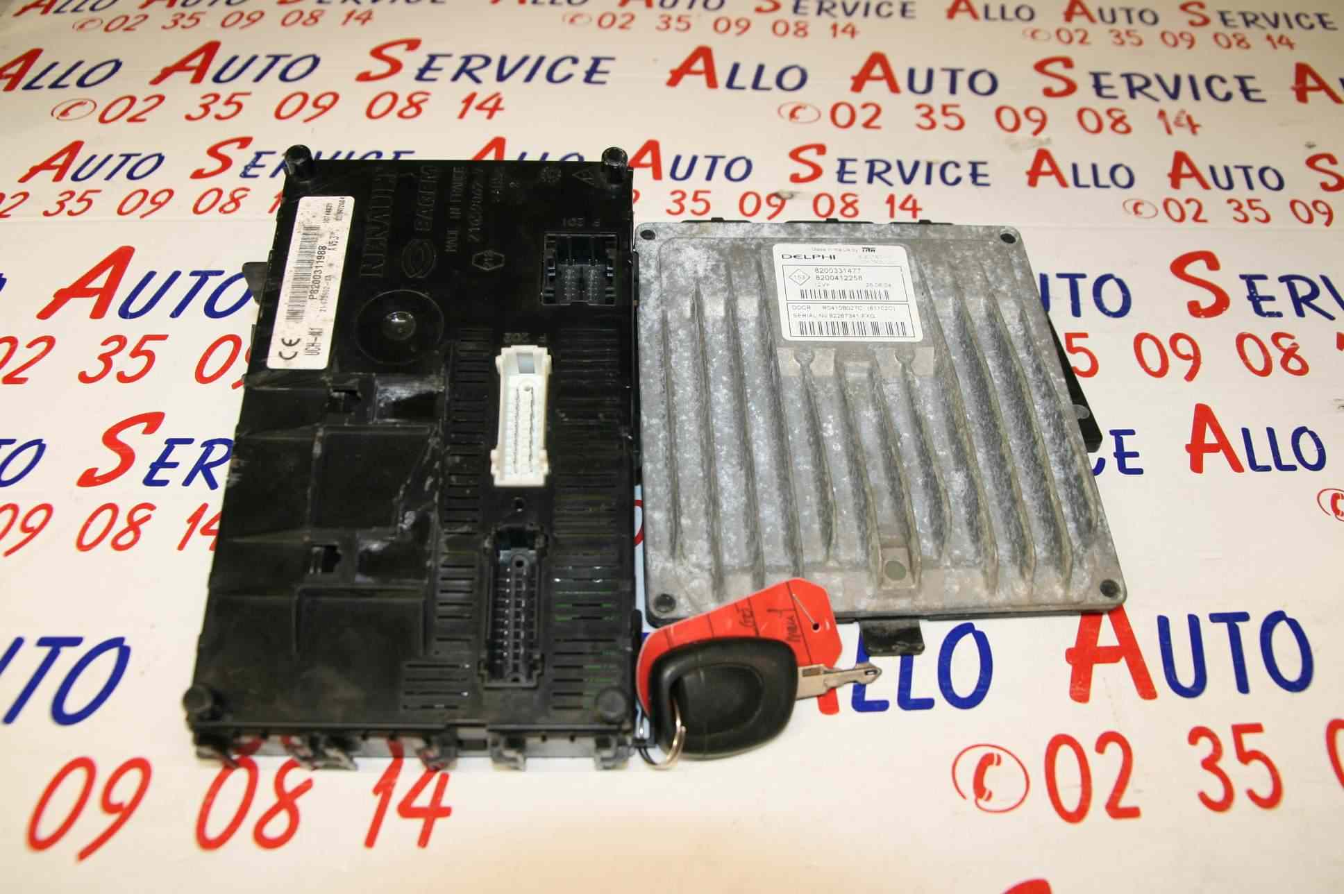 Kit de demarrage 

RENAULT Clio 2 Phase 2 1.5 DCI, 8v turbo, 80cv

BSI : p8200311988

Calculateur : 8200331477
              8200412258