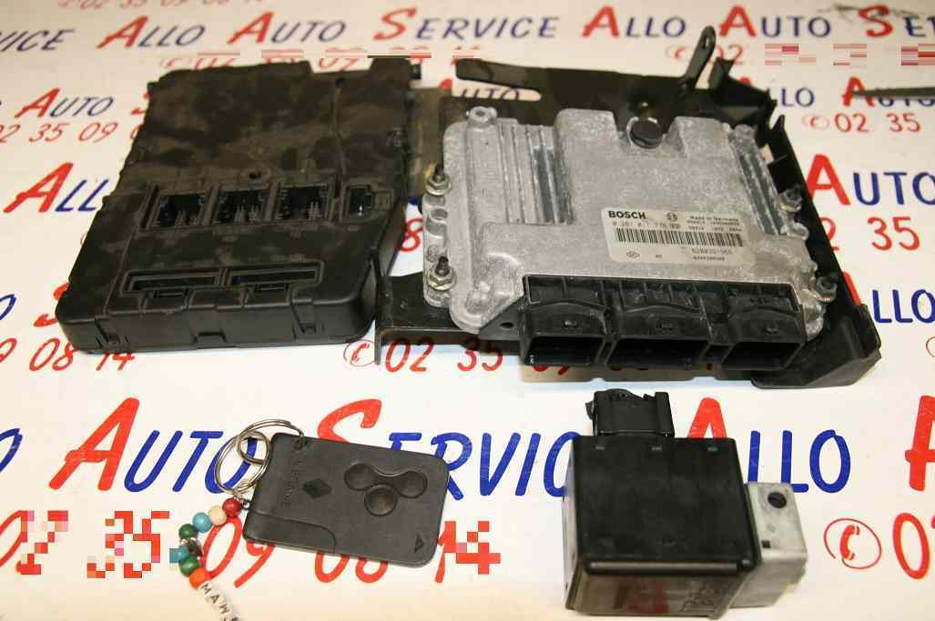 Kit de demarrage 

 RENAULT Megane 2 Phase 1 1.9 dCi 120CV
07.2005

Inclus : Calculateur, UCH, Verrou de Colonne & Carte

Références Calculateur :
0281011776
8200391966
8200386508

Référence UCH :
8200525385
