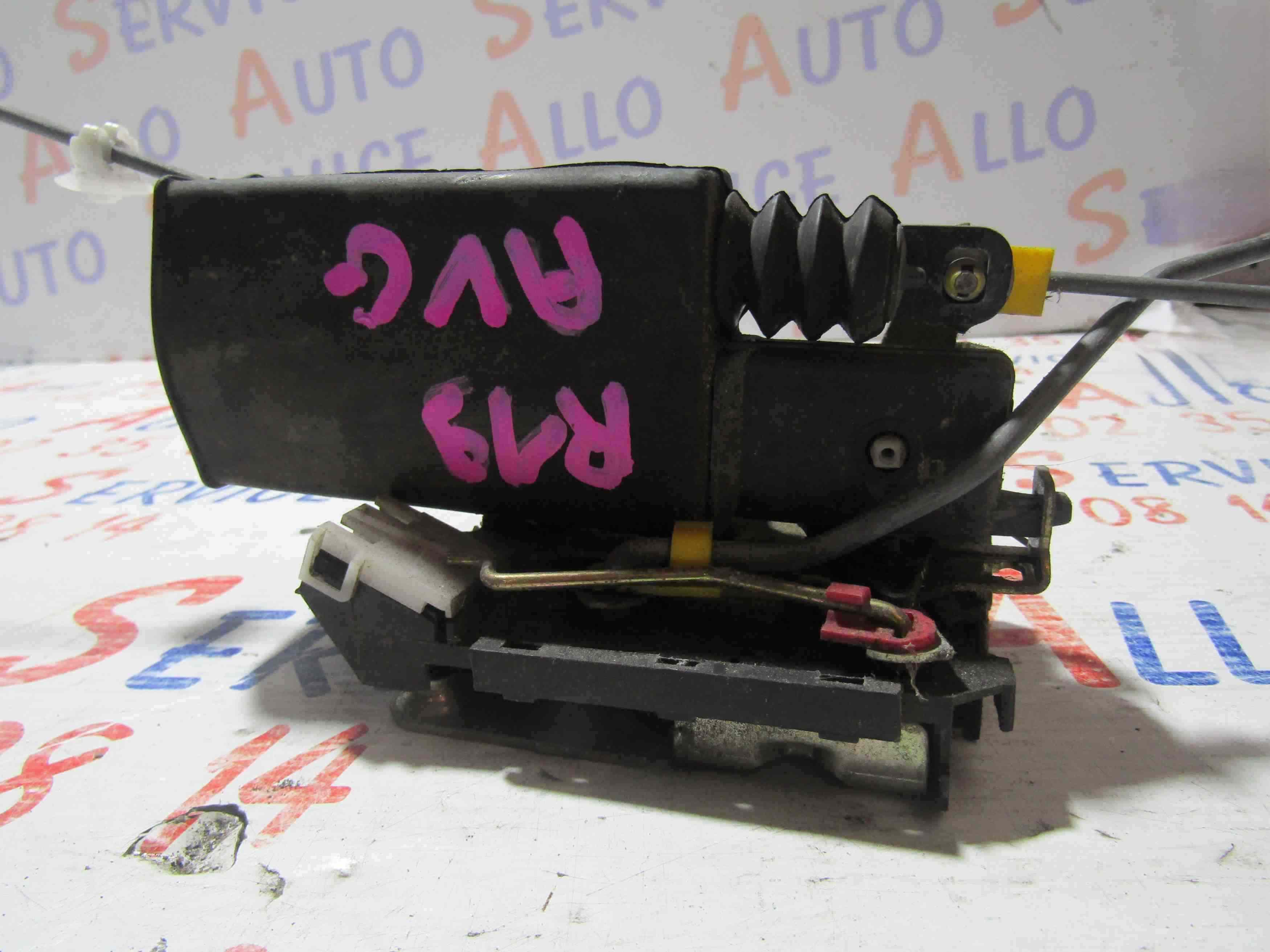 Serrure Avant Gauche
RENAULT R19 Cabriolet
07.1992

Frais de port sur devis