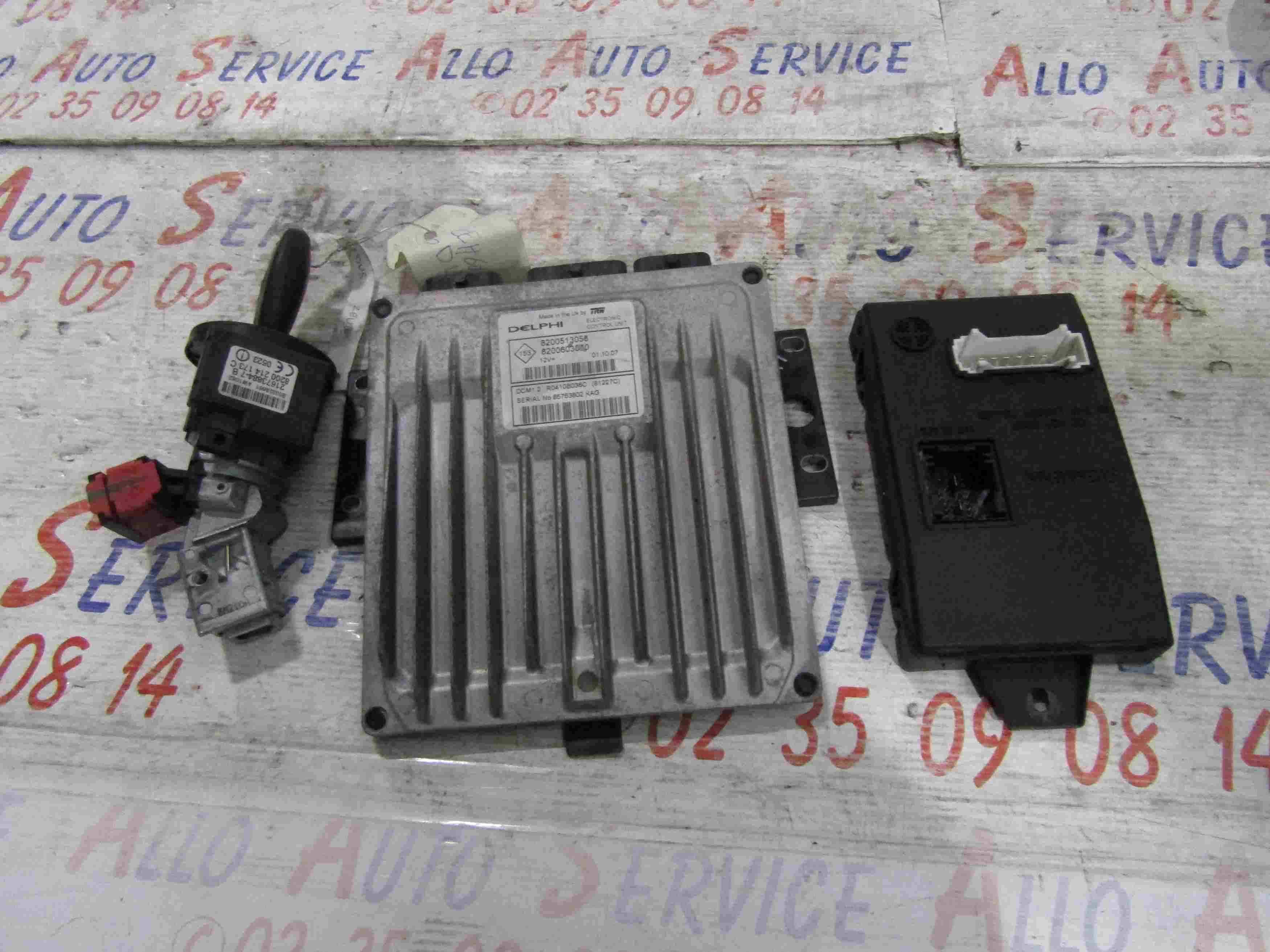 Kit de demarrage 
RENAULT Modus Phase 1 1.5 dci 85 cv

REF Calculateur Delphi: 8200513058/8200603080
REF UCH Siemens: 8200296328B
1 Neiman + 1 Clé

01.2007
Frais de port sur devis

