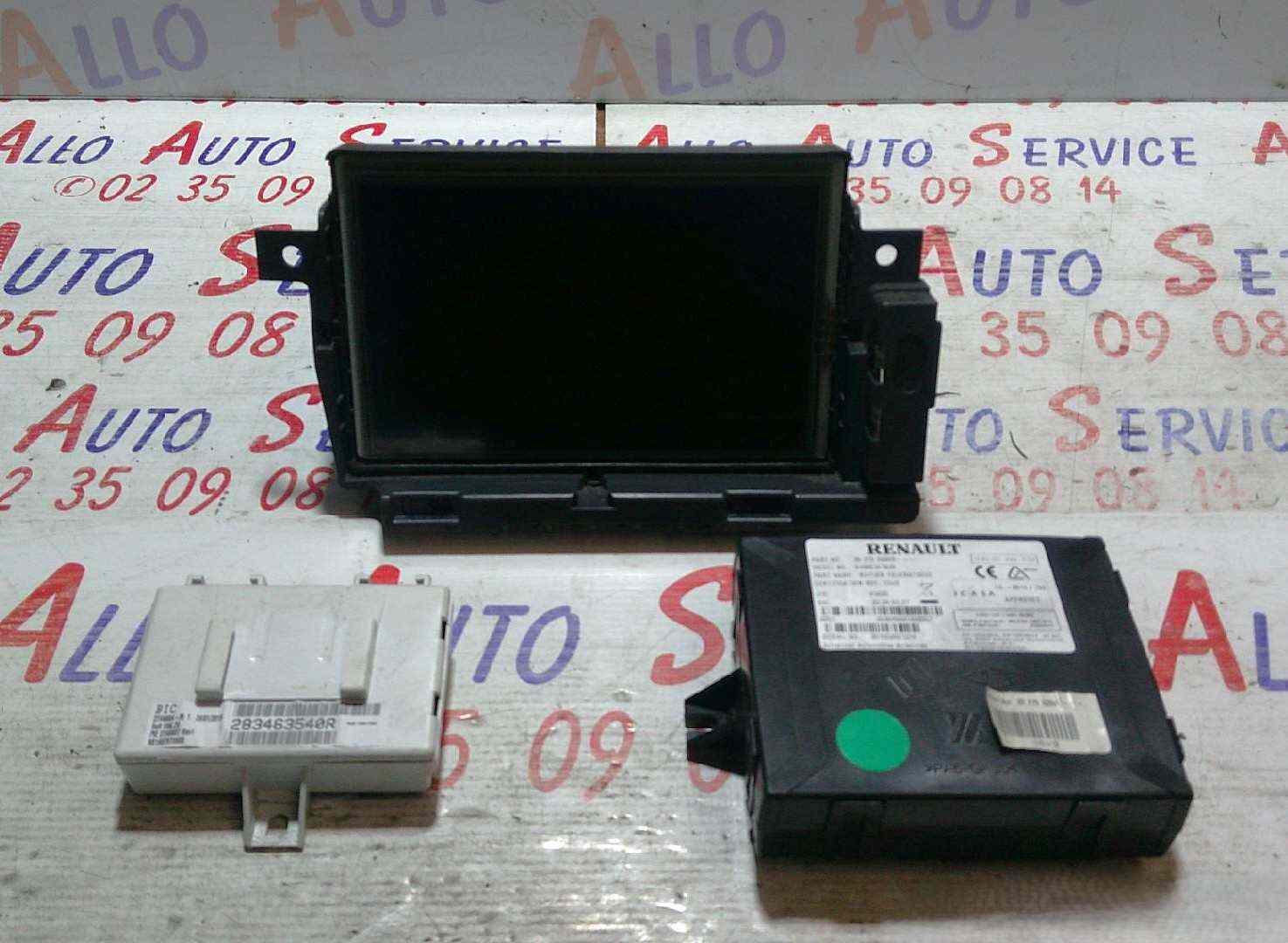 Ecran GPS  RENAULT Kangoo 2 PHASE 2 

ANNEE 05/2015

REF 259156379R