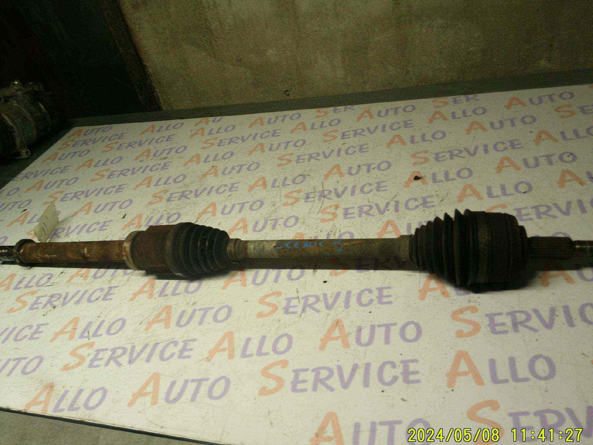 Cardan Droit
RENAULT Scenic 3 phase 1
ref: 391006777R

