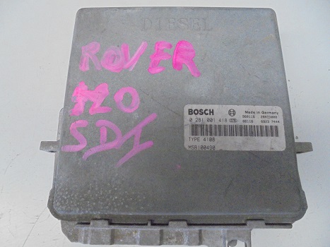 Calculateur 
ROVER 220 2.0 SDI 
An 1996 - 2000

Bosch 0281 001 418
Type 4108
MSB100490

