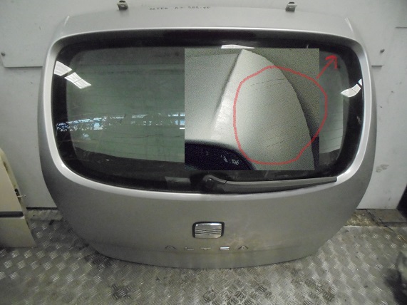 Hayon 
SEAT Altea
An 04.2004 - 05.2006

Frais de Port sur devis

Quelques griffes