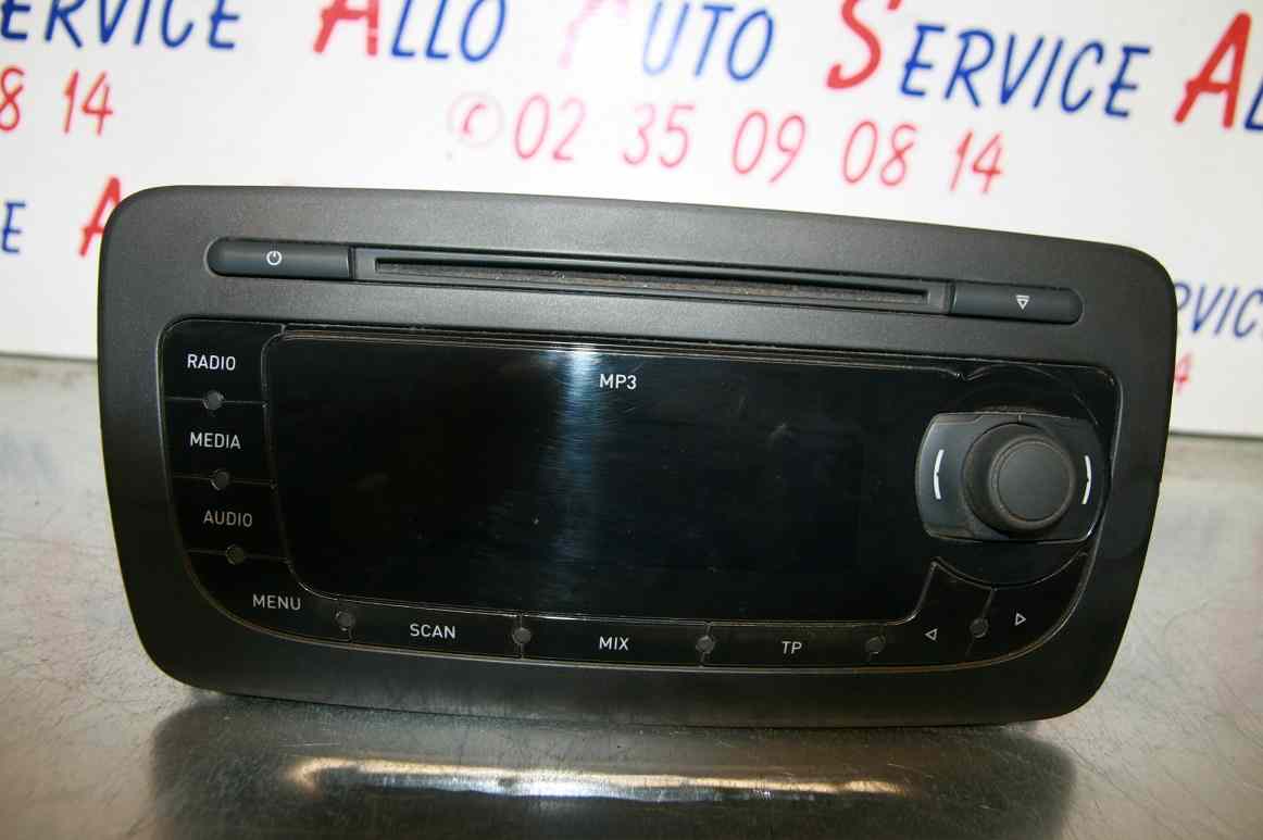 Autoradio 
SEAT Ibiza 4 Phase 1

Modéle : W06J1035153C
07.2010