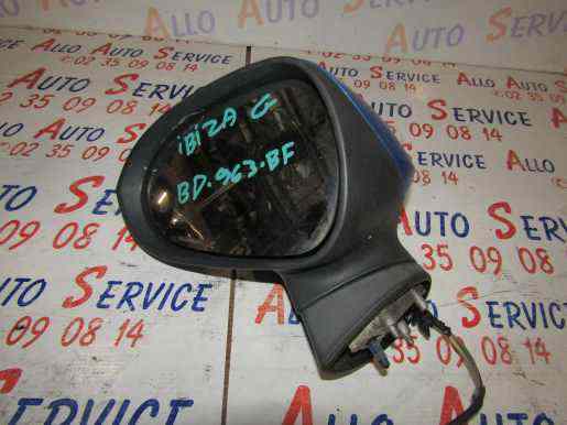 Retroviseur Electrique Gauche
SEAT Ibiza

SEAT IBIZA IV (6J) PHASE 1 5P 2008-05->2012-01