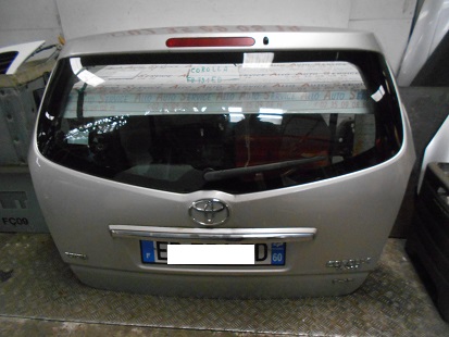 Hayon 
TOYOTA Corolla 2 Verso
An 06.2007 - 05.2009

Frais de Port sur devis