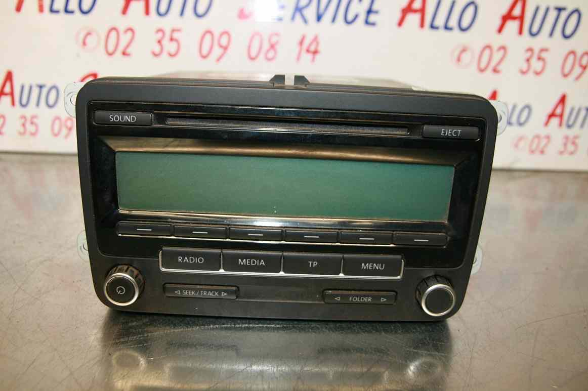 Autoradio 
VOLKSWAGEN Golf 6

Modéle : 1K0035186AA
06.2009